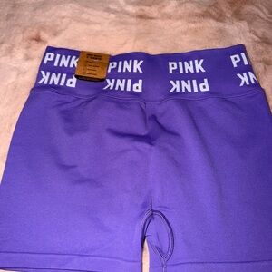 PINK Victoria's Secret Women's Lavender Bike Shorts